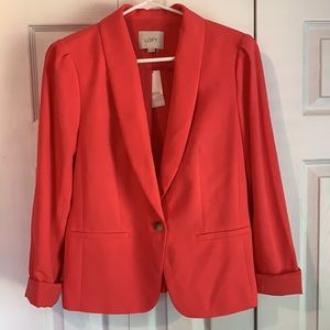 Ann Taylor Loft Pink Blazer